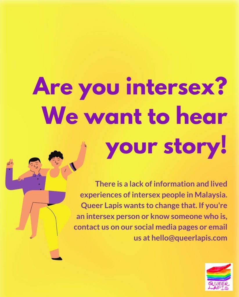 What issues do intersex people face in Malaysia? Queer Lapis